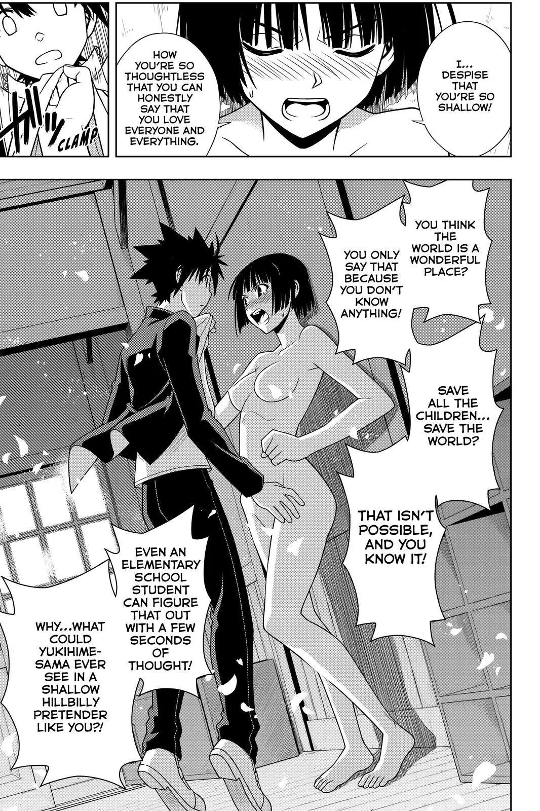 UQ Holder! Chapter 109 page 9 - Chapter 109 : The Dangers of Honesty
