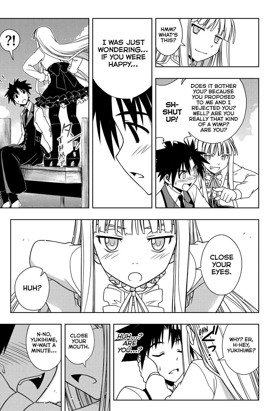 UQ Holder! Chapter 110 page 11 - Chapter 110 : Yukihime's Confession