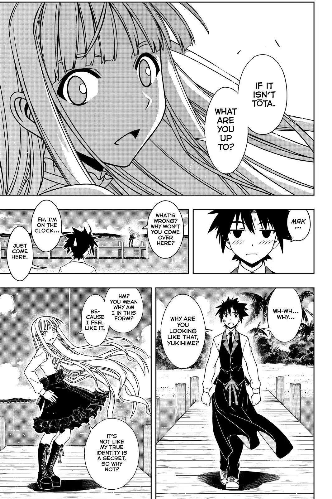 UQ Holder! Chapter 110 page 7 - Chapter 110 : Yukihime's Confession