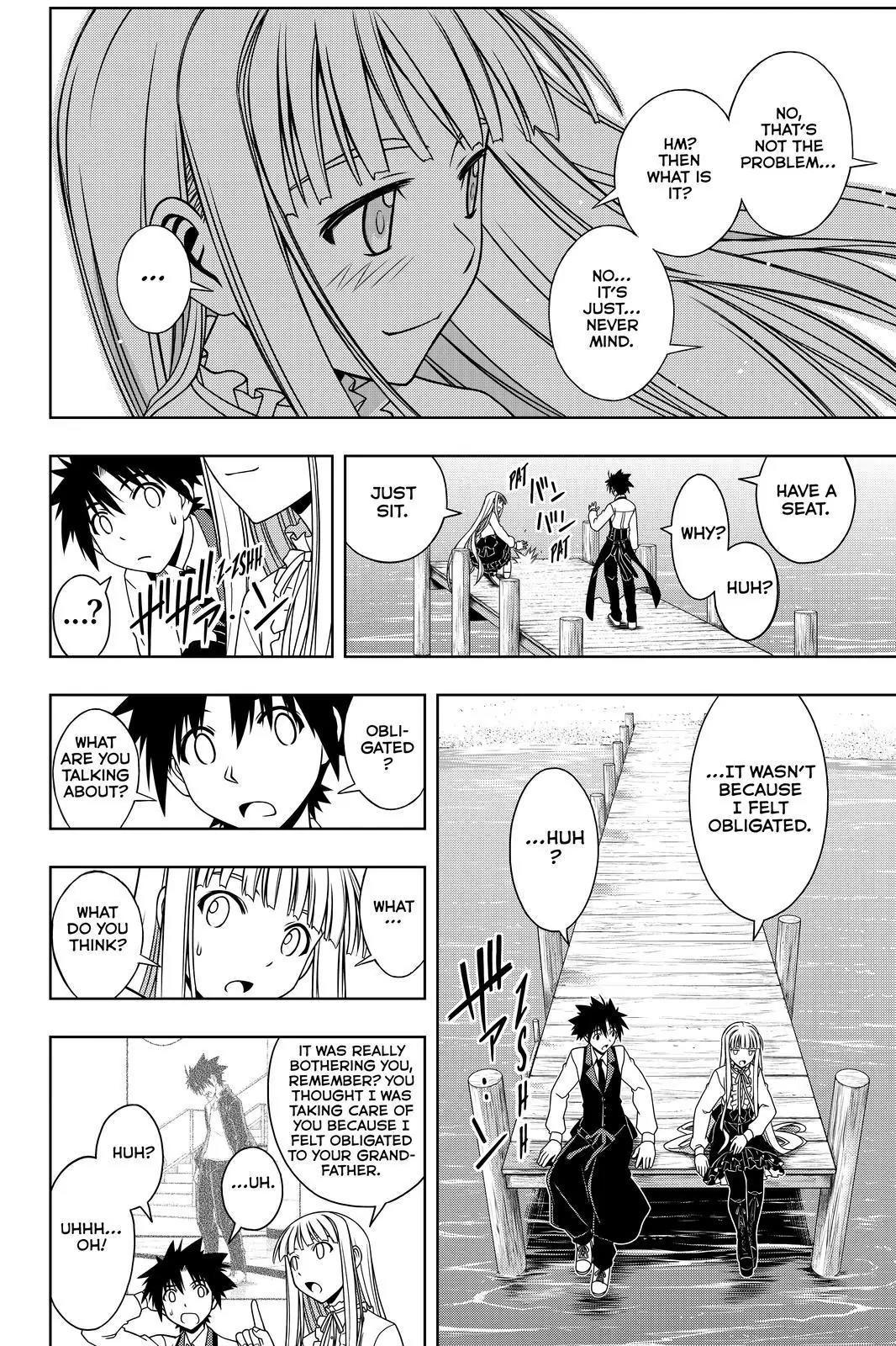 UQ Holder! Chapter 110 page 8 - Chapter 110 : Yukihime's Confession