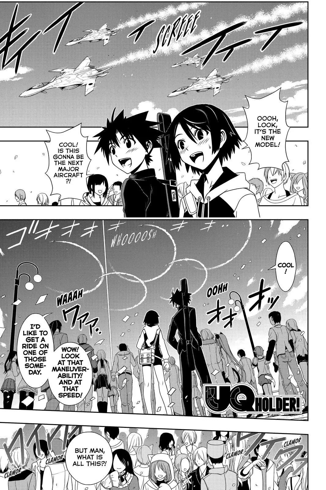 UQ Holder! Chapter 111 page 1 - Chapter 111: Gathering for the Mahora Martial Arts Tournament