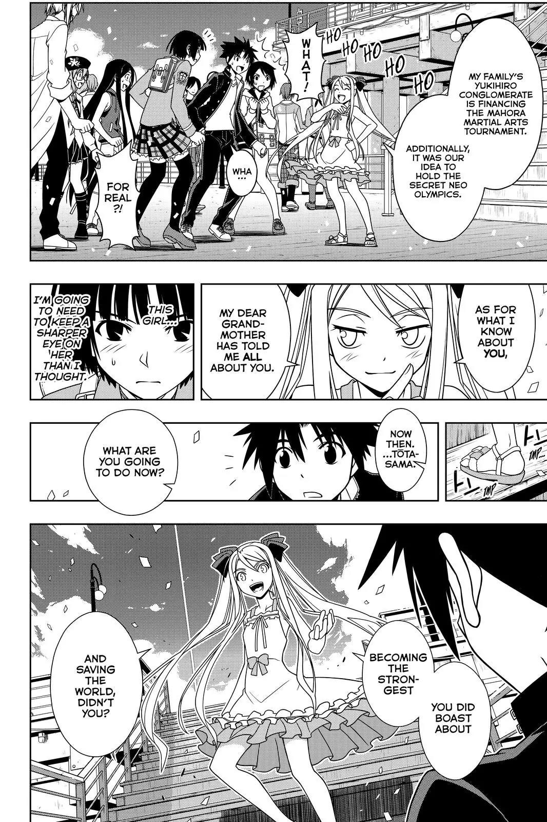 UQ Holder! Chapter 111 page 10 - Chapter 111: Gathering for the Mahora Martial Arts Tournament