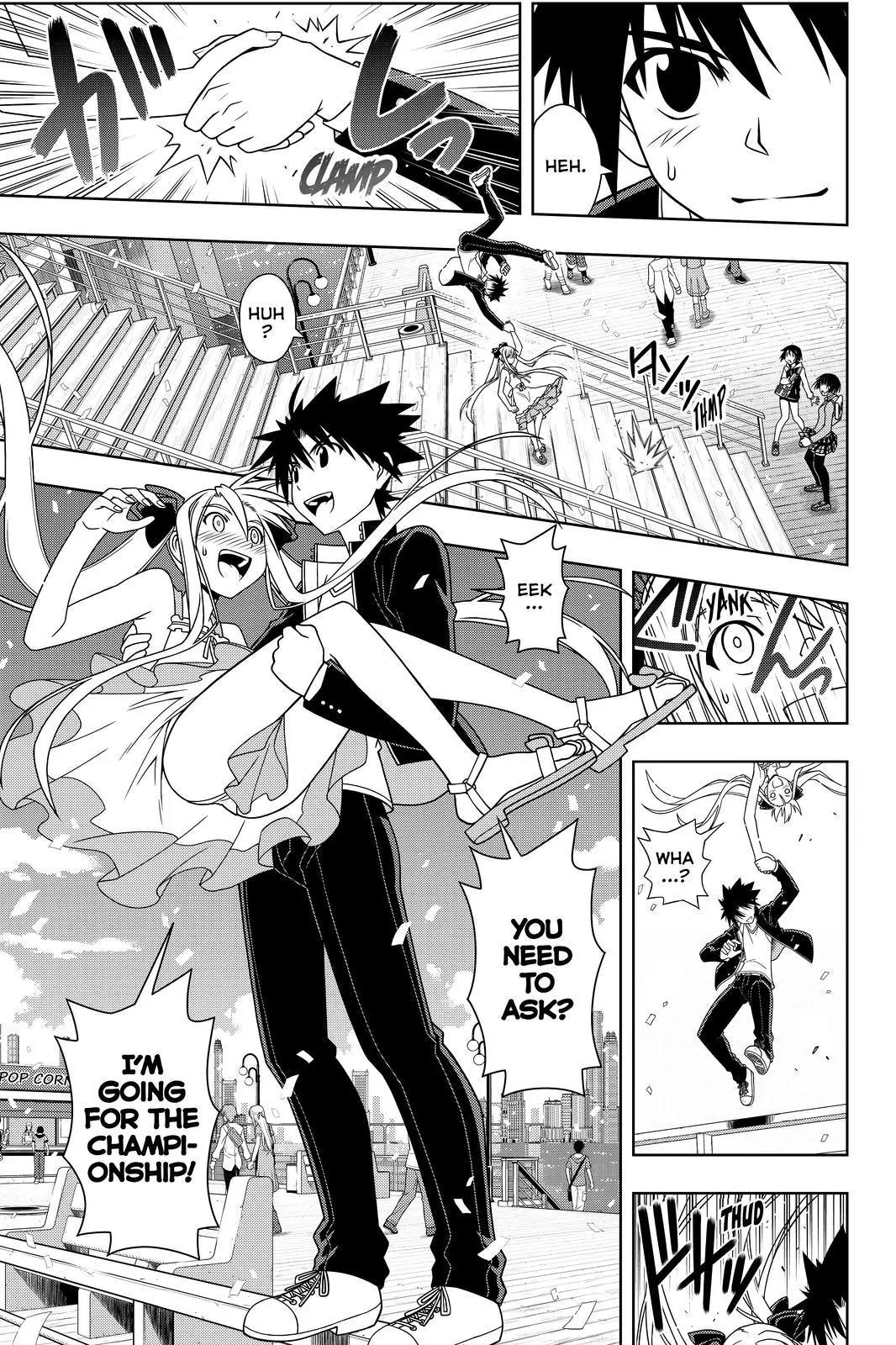 UQ Holder! Chapter 111 page 11 - Chapter 111: Gathering for the Mahora Martial Arts Tournament