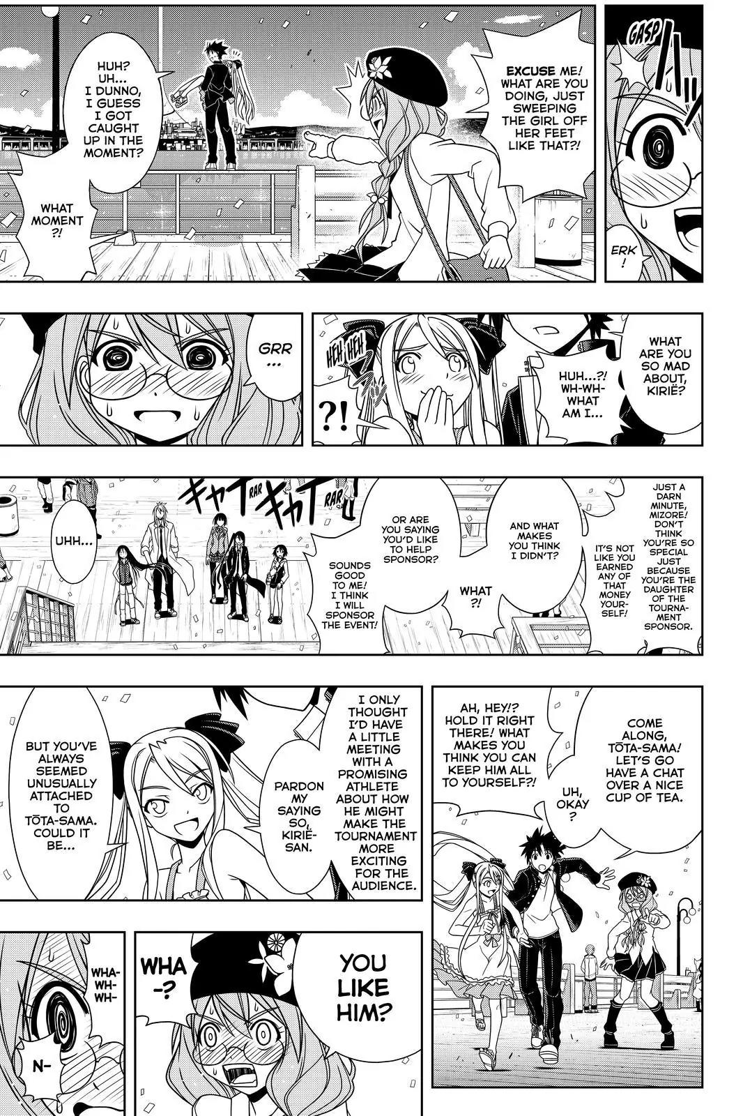 UQ Holder! Chapter 111 page 13 - Chapter 111: Gathering for the Mahora Martial Arts Tournament