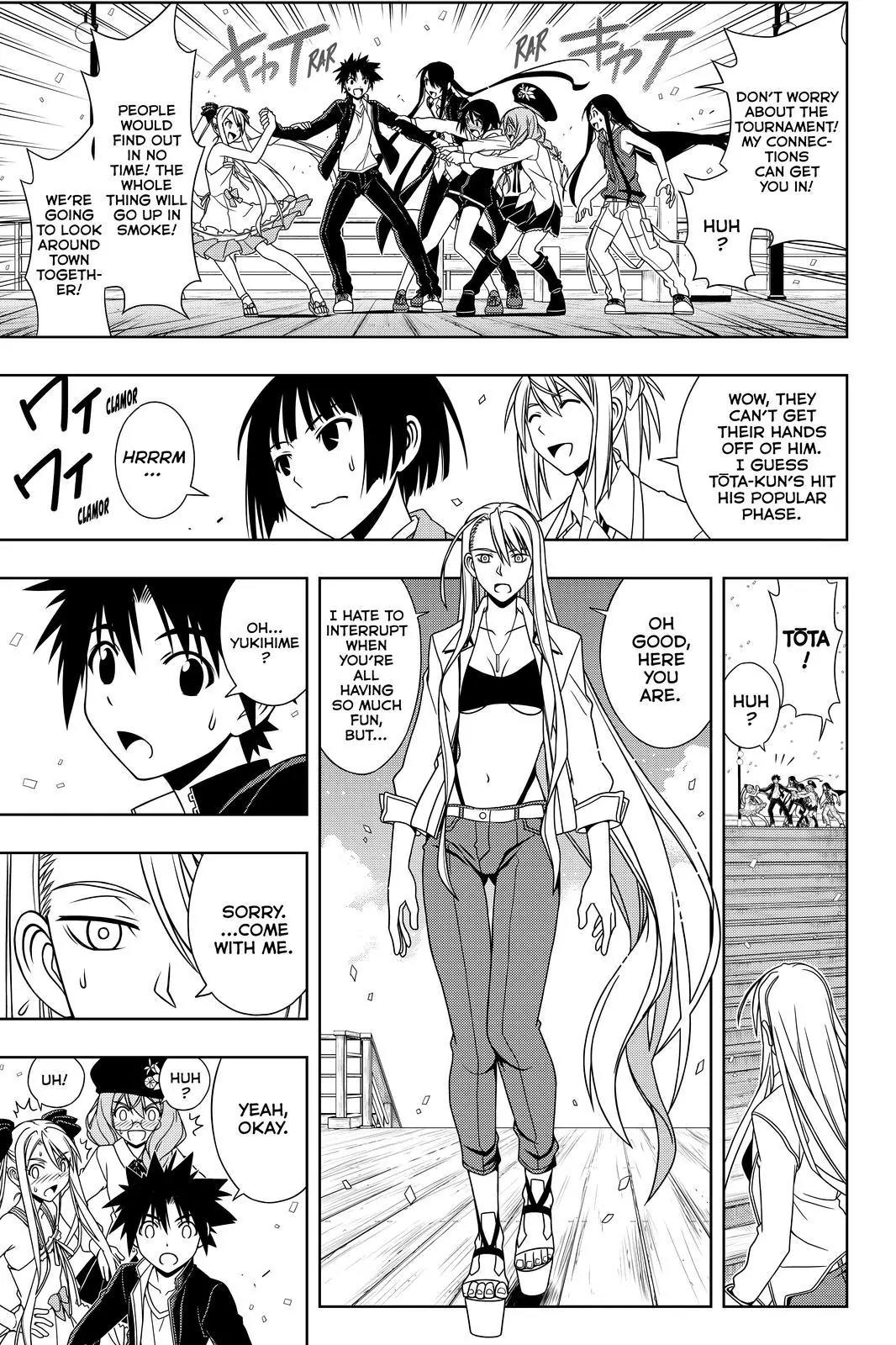 UQ Holder! Chapter 111 page 15 - Chapter 111: Gathering for the Mahora Martial Arts Tournament