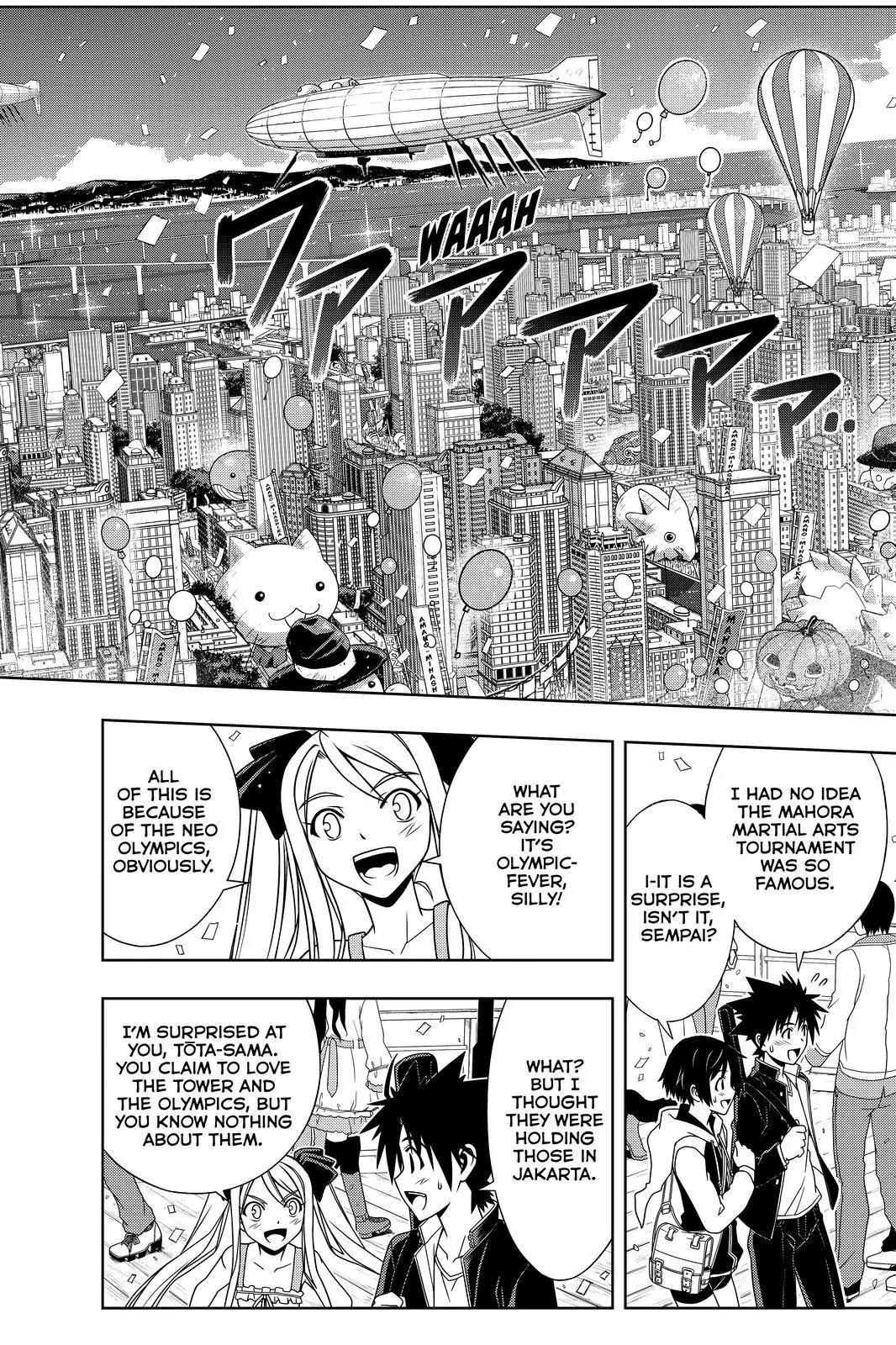 UQ Holder! Chapter 111 page 2 - Chapter 111: Gathering for the Mahora Martial Arts Tournament