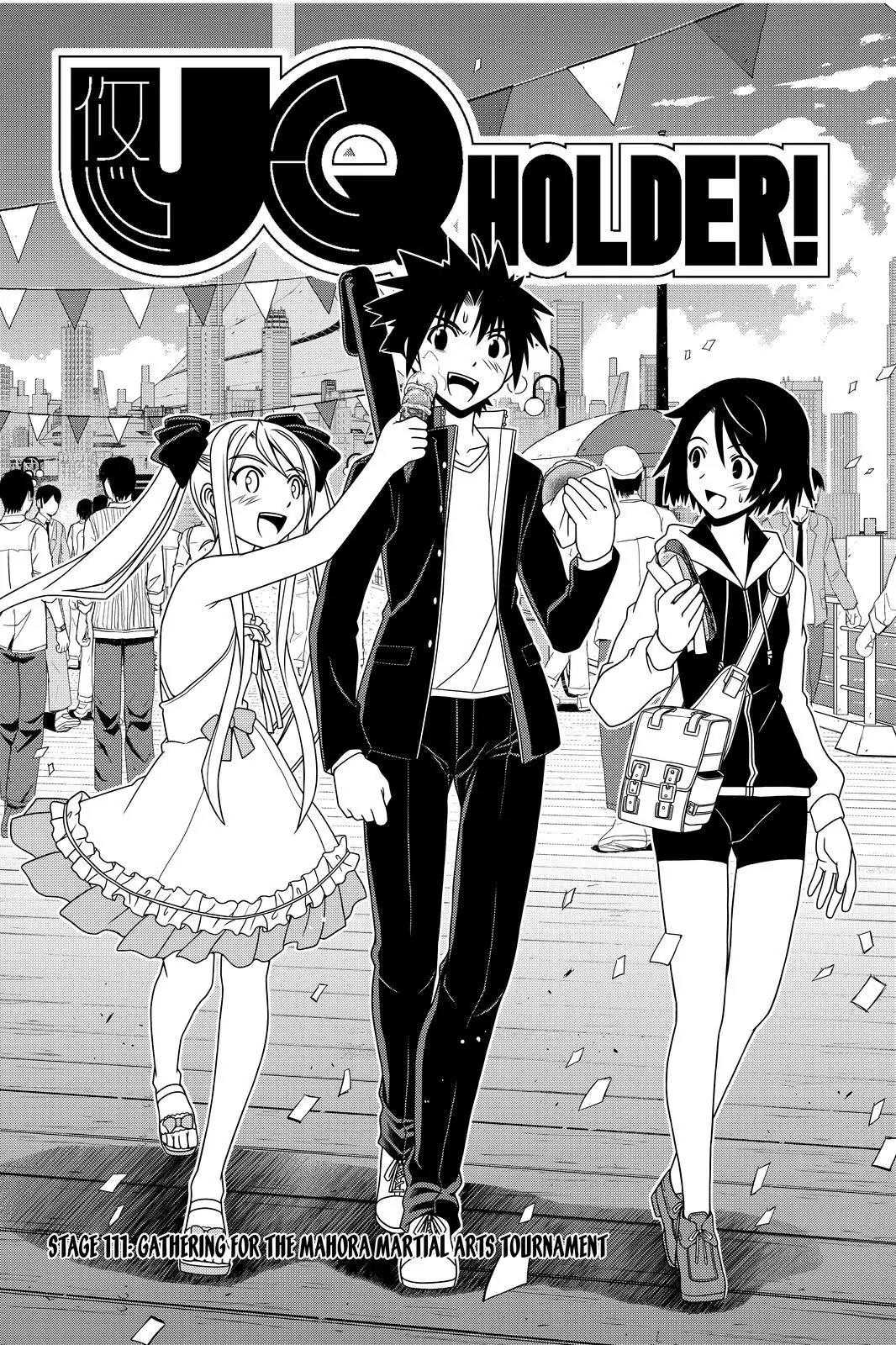 UQ Holder! Chapter 111 page 4 - Chapter 111: Gathering for the Mahora Martial Arts Tournament