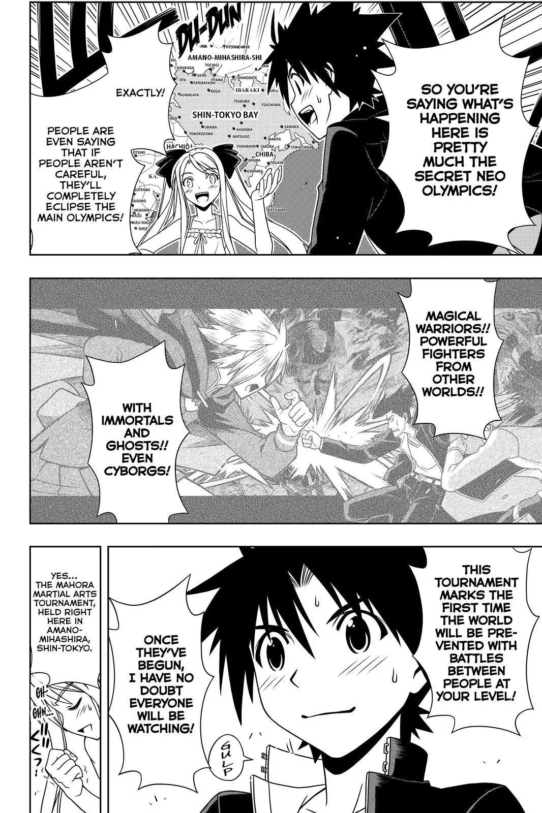 UQ Holder! Chapter 111 page 8 - Chapter 111: Gathering for the Mahora Martial Arts Tournament