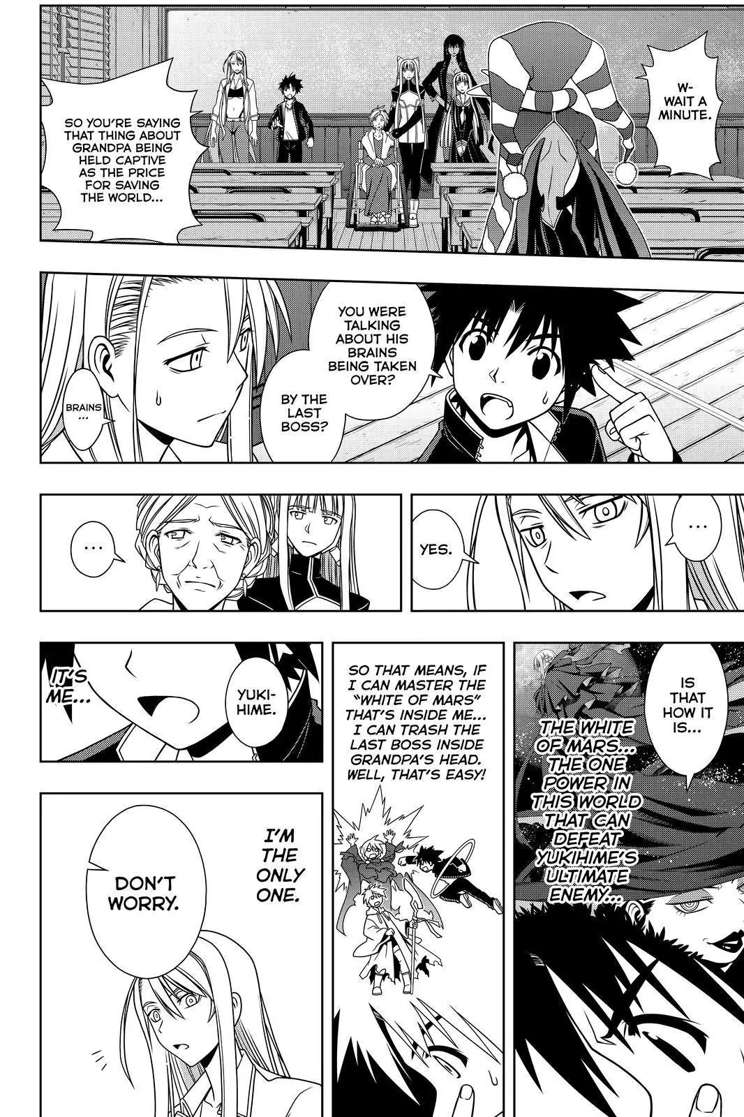 UQ Holder! Chapter 112 page 12 - Chapter 112 : The Students of Mahora Academy Class 3-A