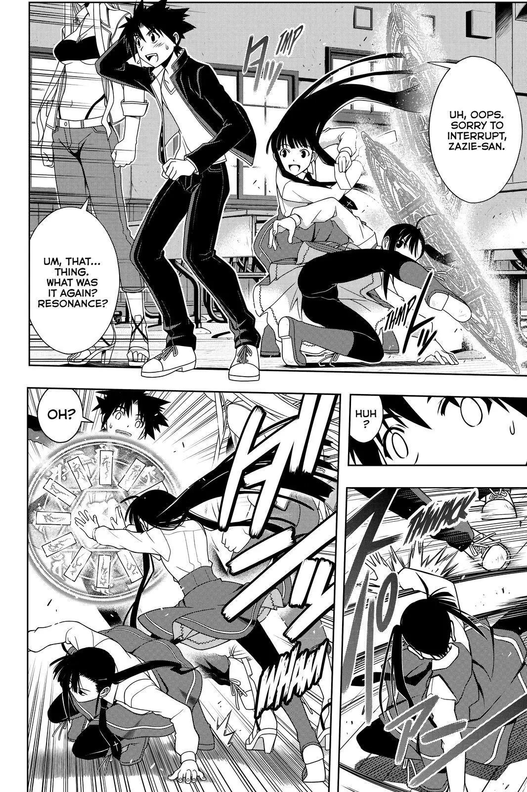 UQ Holder! Chapter 112 page 14 - Chapter 112 : The Students of Mahora Academy Class 3-A