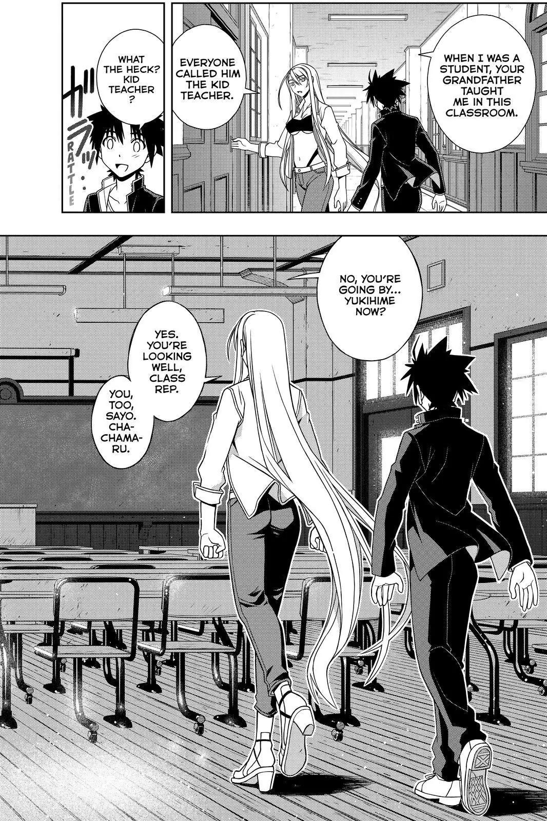 UQ Holder! Chapter 112 page 2 - Chapter 112 : The Students of Mahora Academy Class 3-A