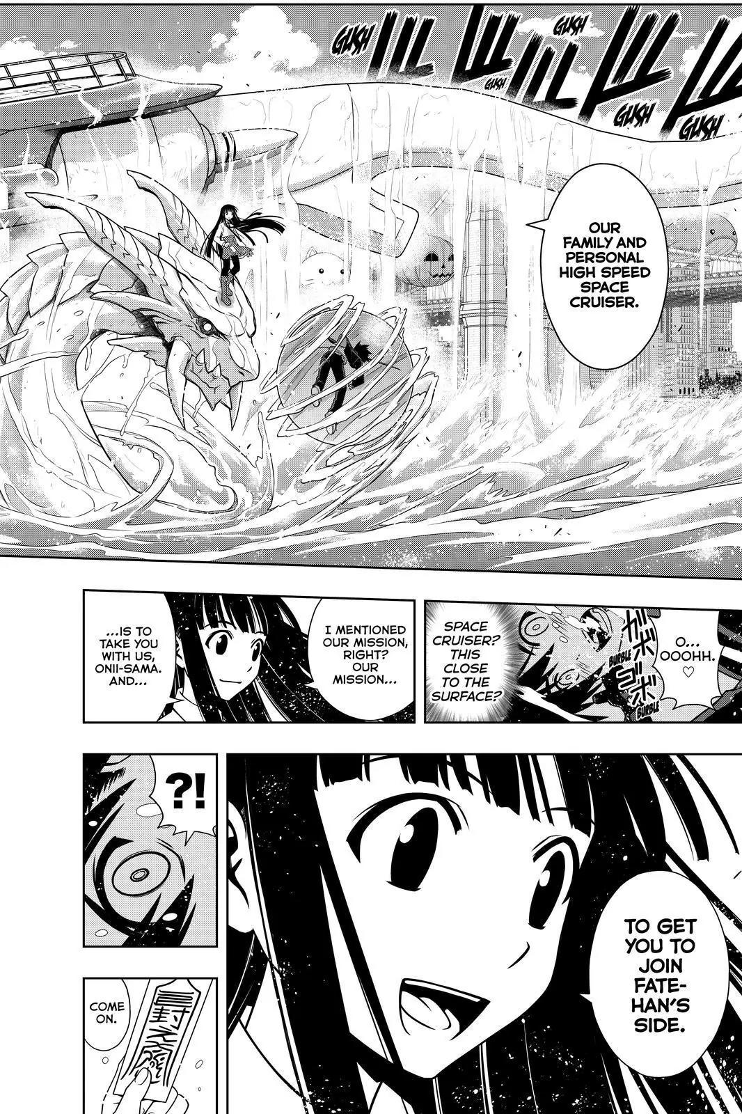 UQ Holder! Chapter 113 page 10 - Chapter 113: Let's go with the Forceful Method!