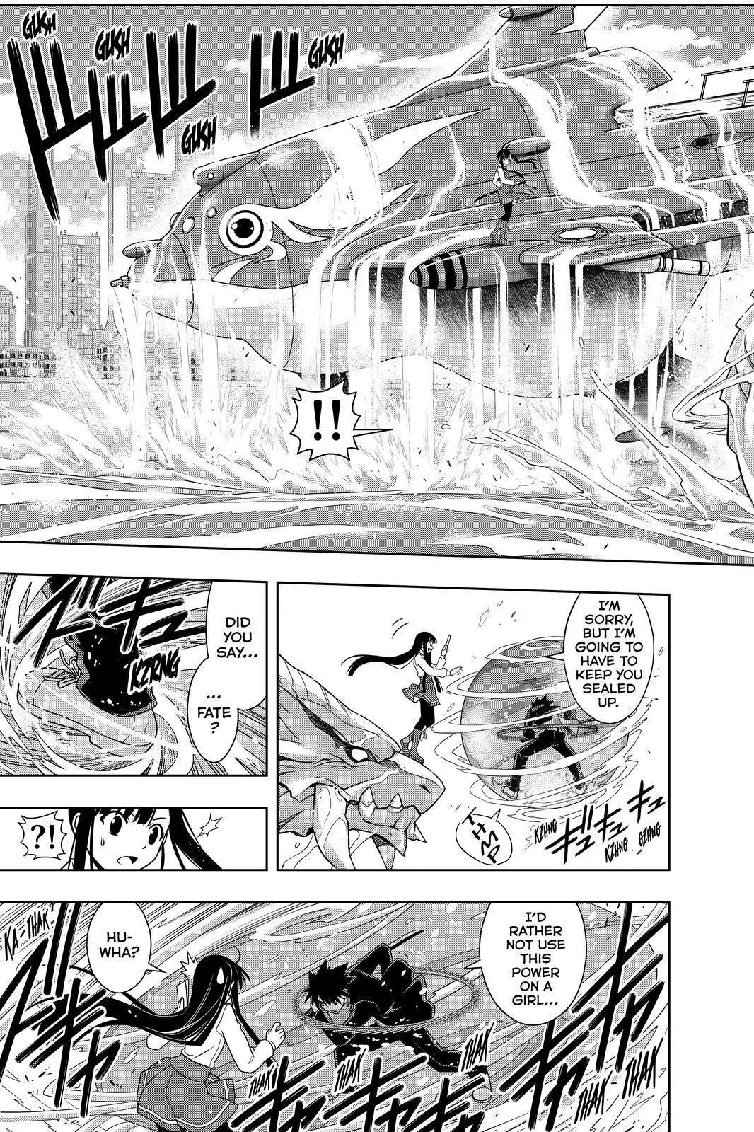 UQ Holder! Chapter 113 page 11 - Chapter 113: Let's go with the Forceful Method!