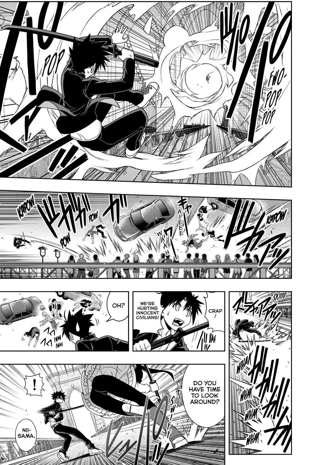 UQ Holder! Chapter 113 page 5 - Chapter 113: Let's go with the Forceful Method!