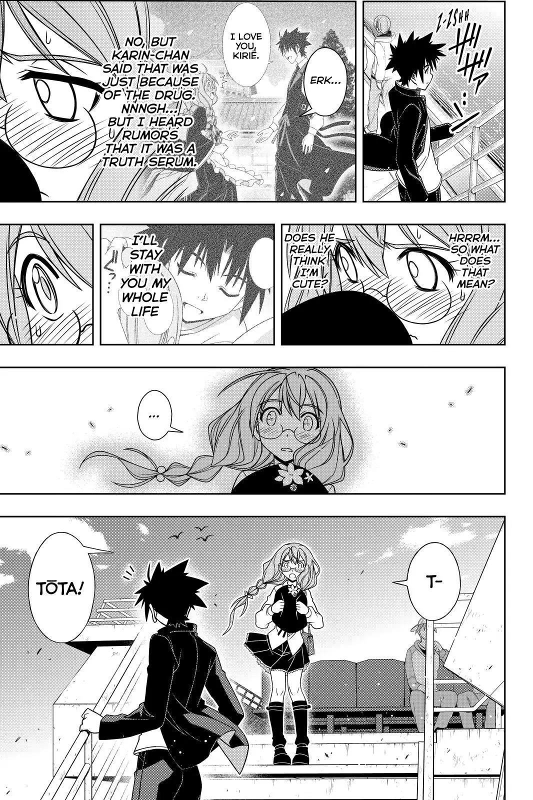 UQ Holder! Chapter 115 page 11 - Chapter 115 : Brain Function Stops. Everything Stops