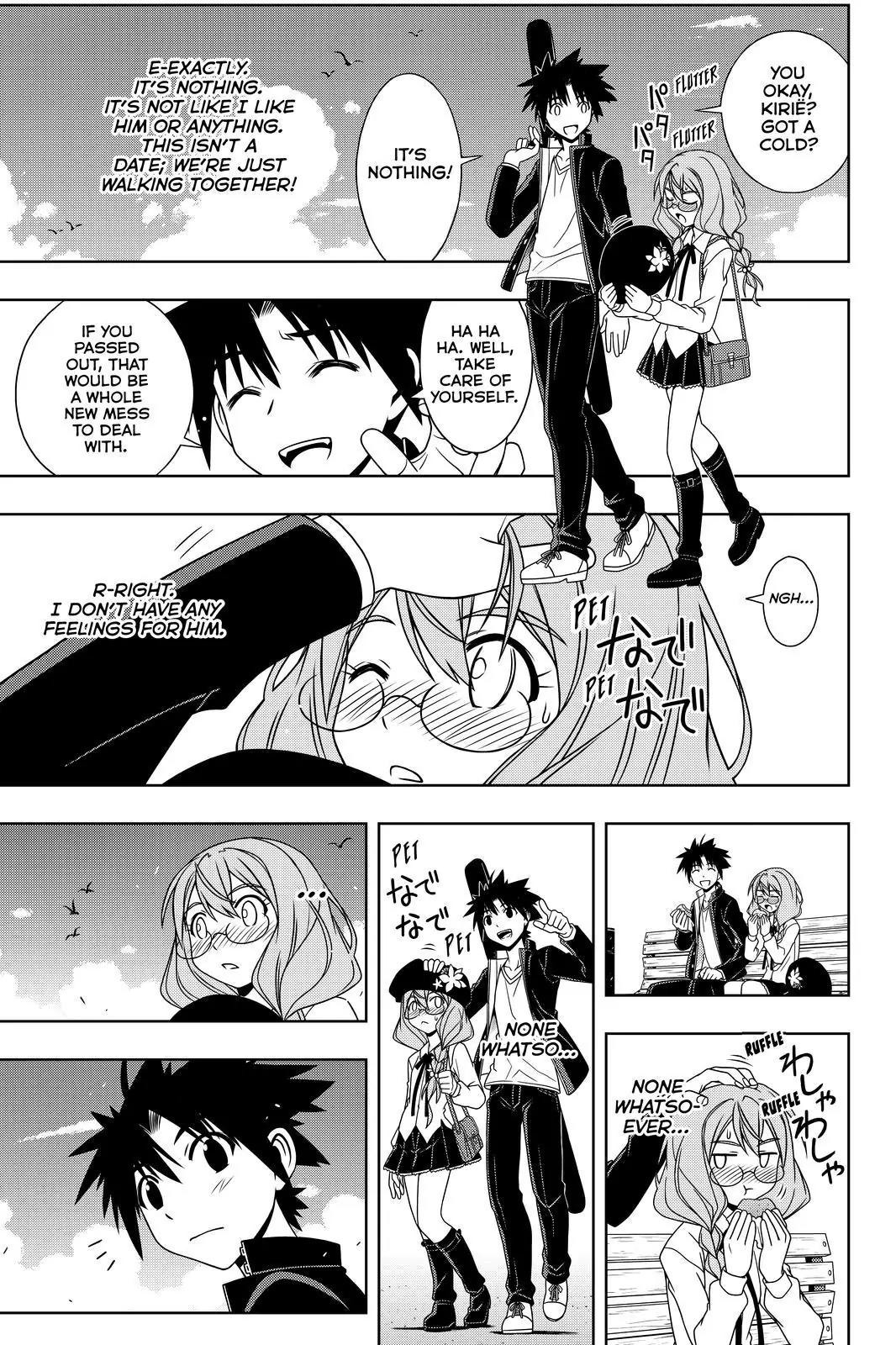 UQ Holder! Chapter 115 page 9 - Chapter 115 : Brain Function Stops. Everything Stops