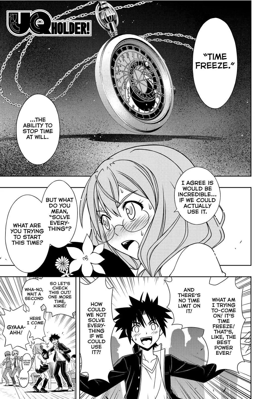 UQ Holder! Chapter 116 page 1 - Chapter 116