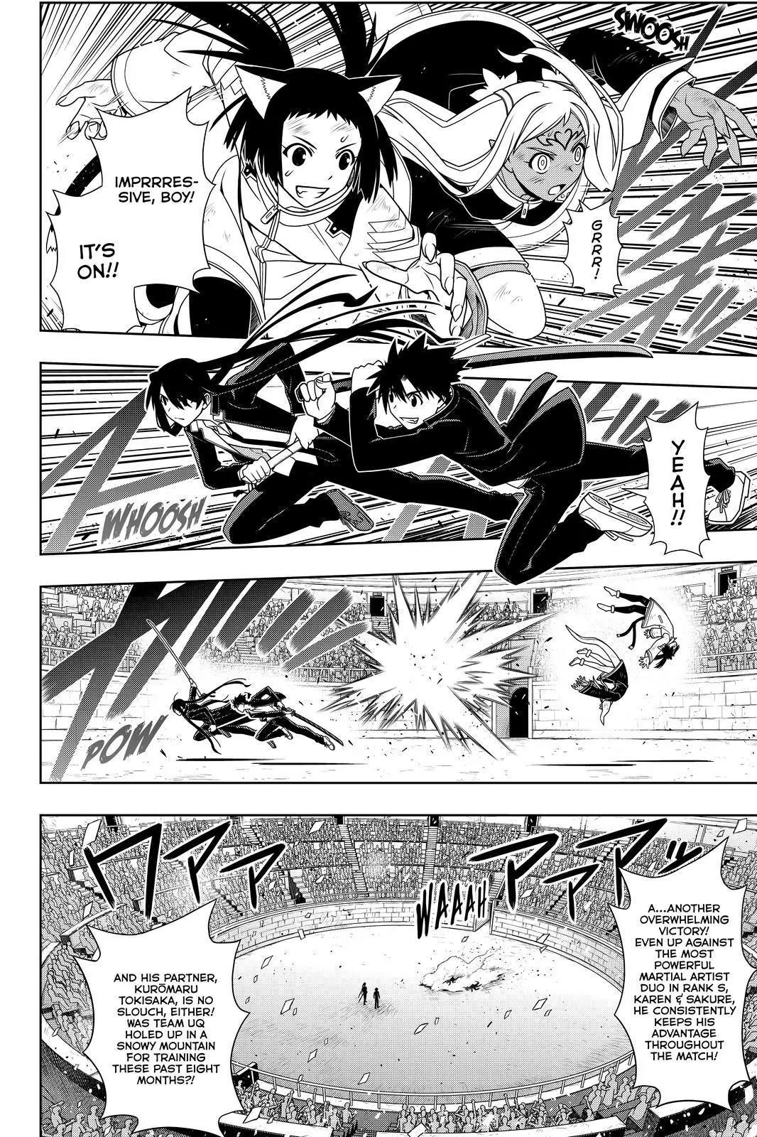 UQ Holder! Chapter 117 page 4 - Chapter 117: You Activate It By