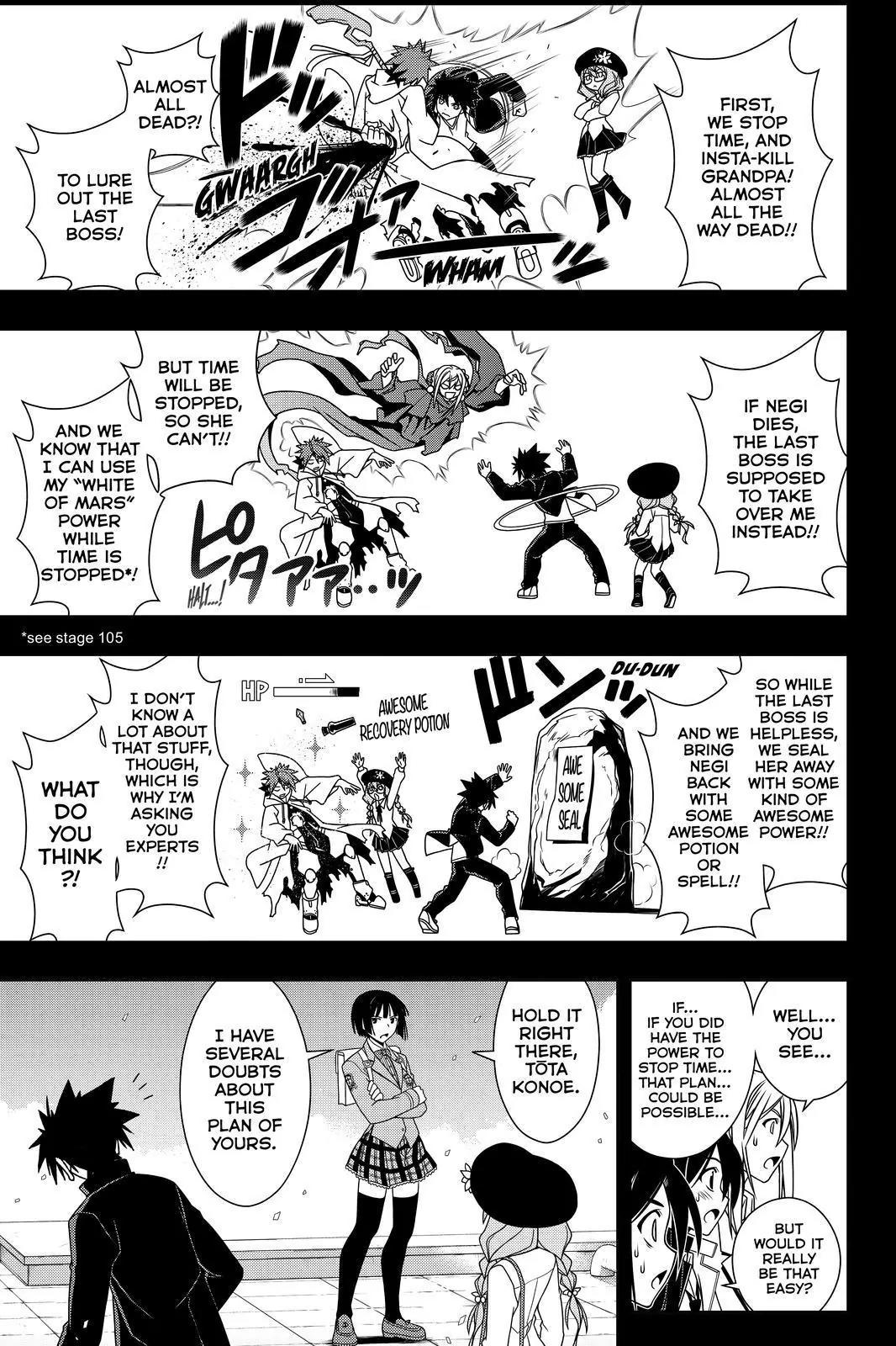 UQ Holder! Chapter 117 page 7 - Chapter 117: You Activate It By