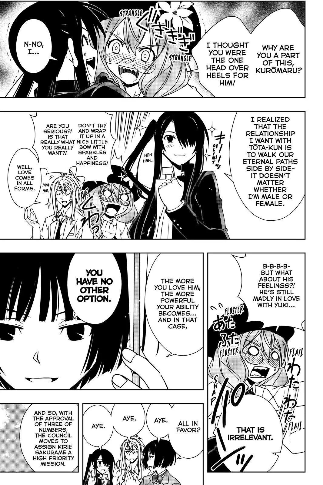 UQ Holder! Chapter 119 page 11 - Chapter 119: Tota and Kirie: Will They or Won't They?