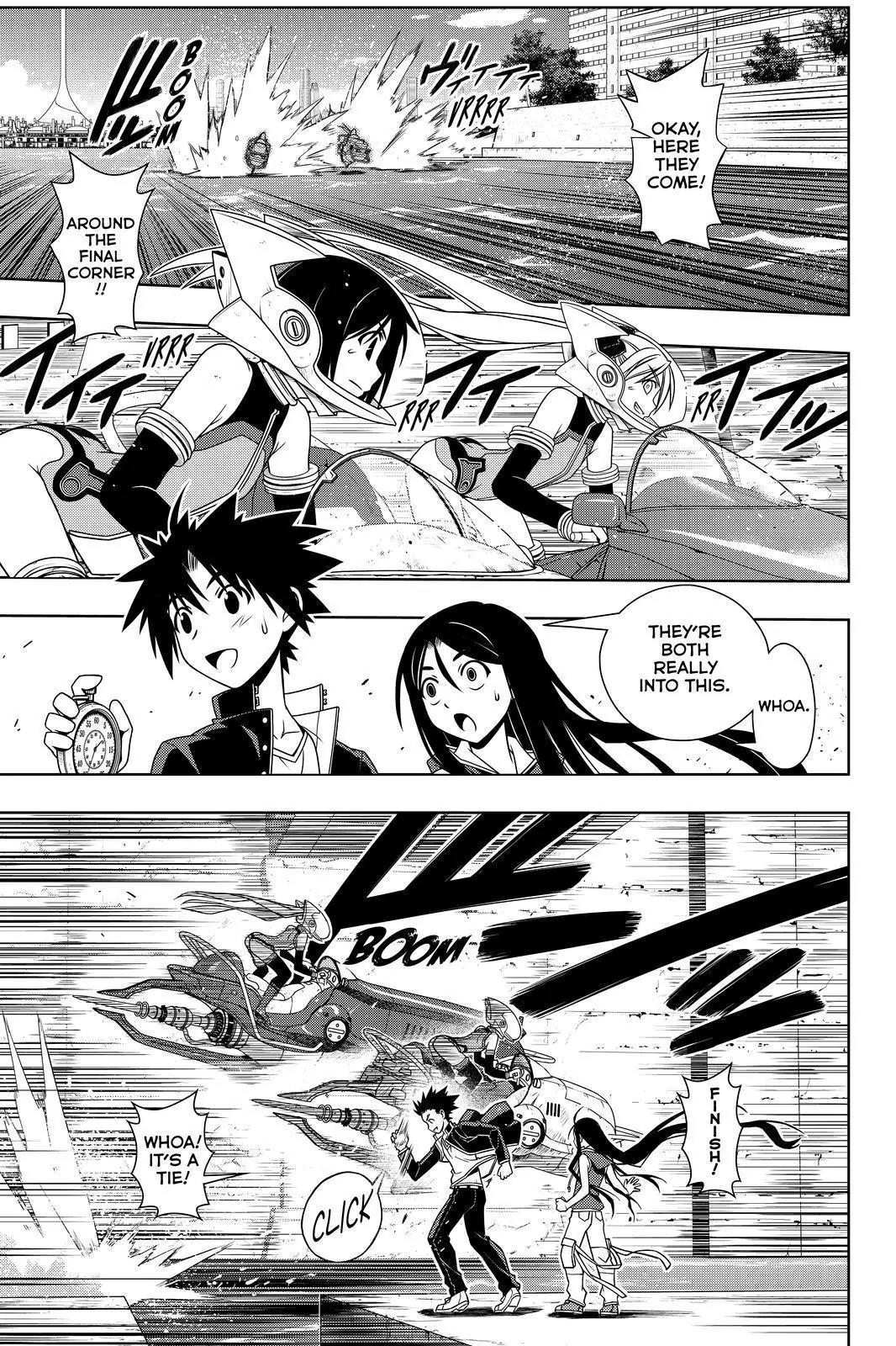 UQ Holder! Chapter 119 page 7 - Chapter 119: Tota and Kirie: Will They or Won't They?
