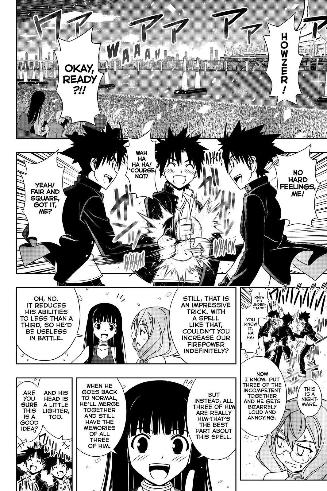 UQ Holder! Chapter 120 page 8 - Chapter 120: Speeder Three-Way