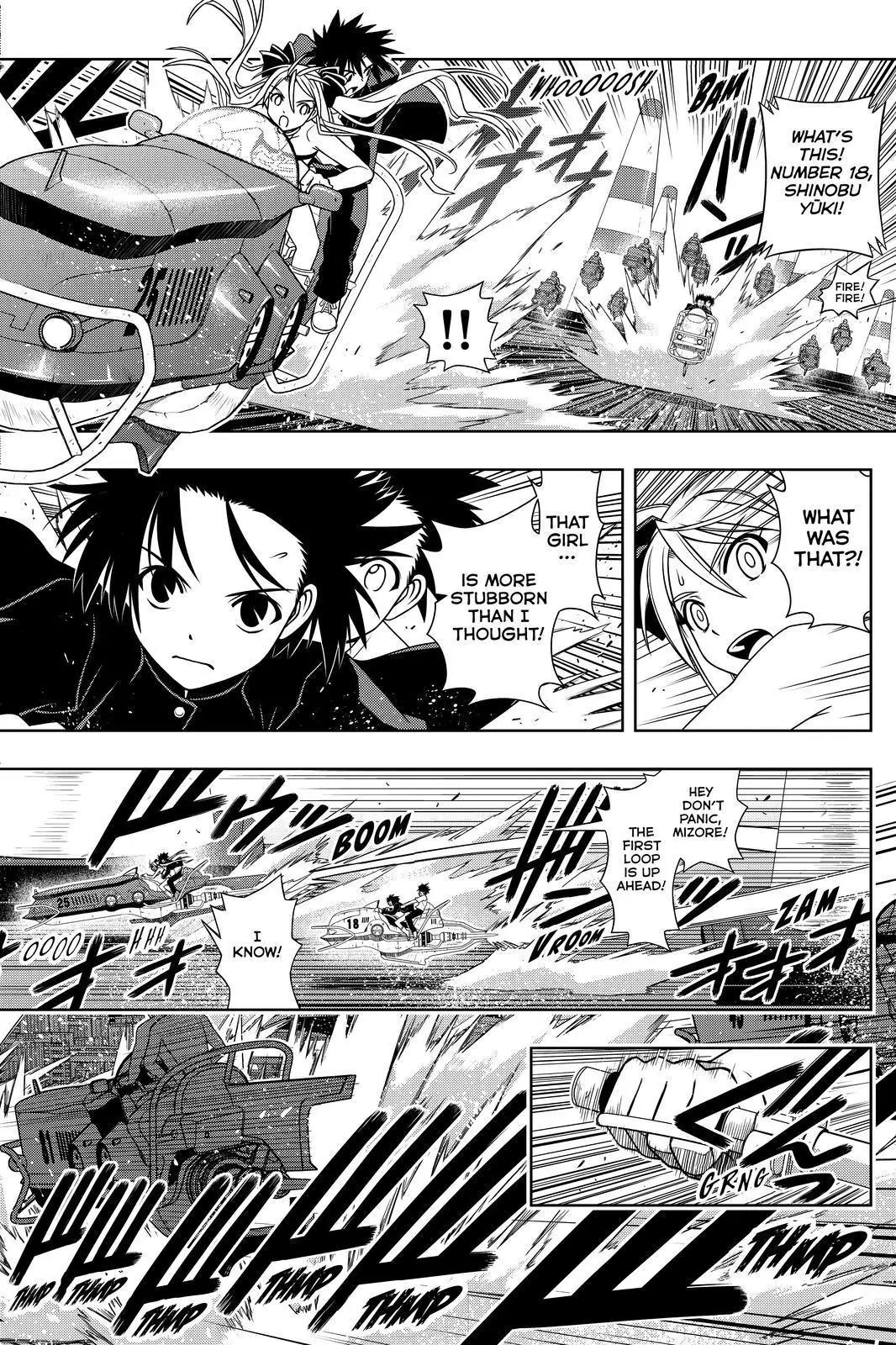 UQ Holder! Chapter 121 page 14 - Chapter 121: Racing Without A Stitch