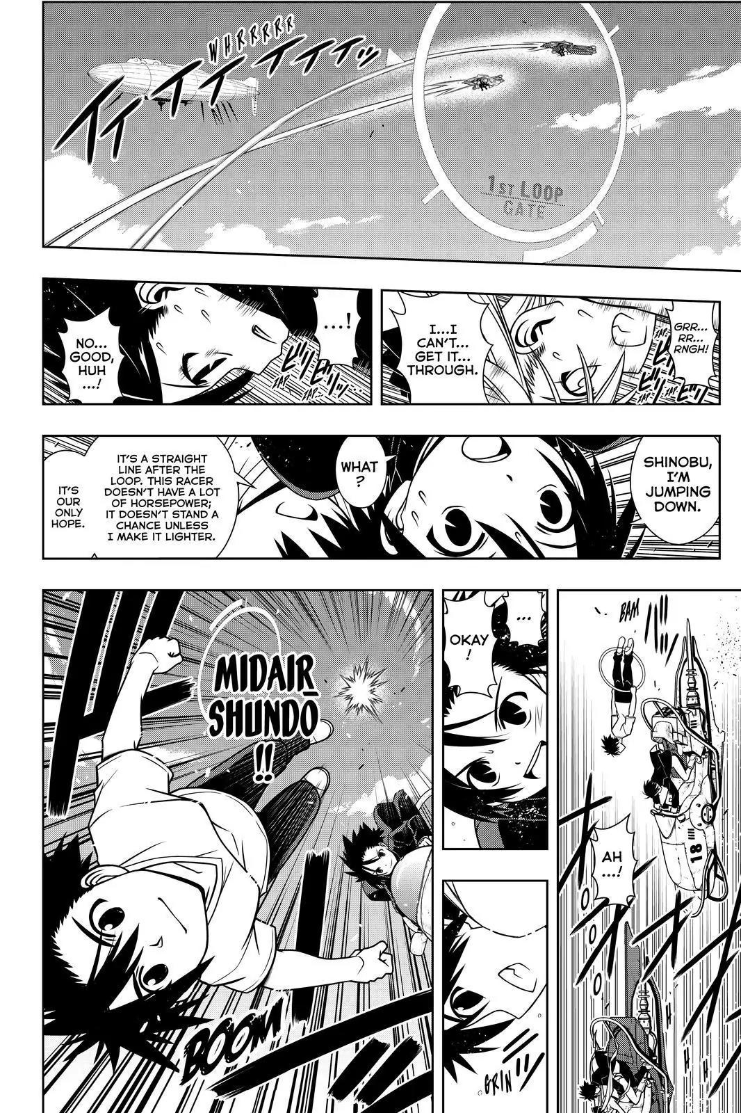 UQ Holder! Chapter 121 page 16 - Chapter 121: Racing Without A Stitch
