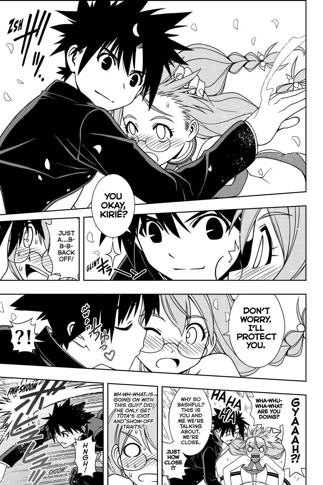 UQ Holder! Chapter 122 page 17 - Chapter 122: Because You are Mizore's Beloved!