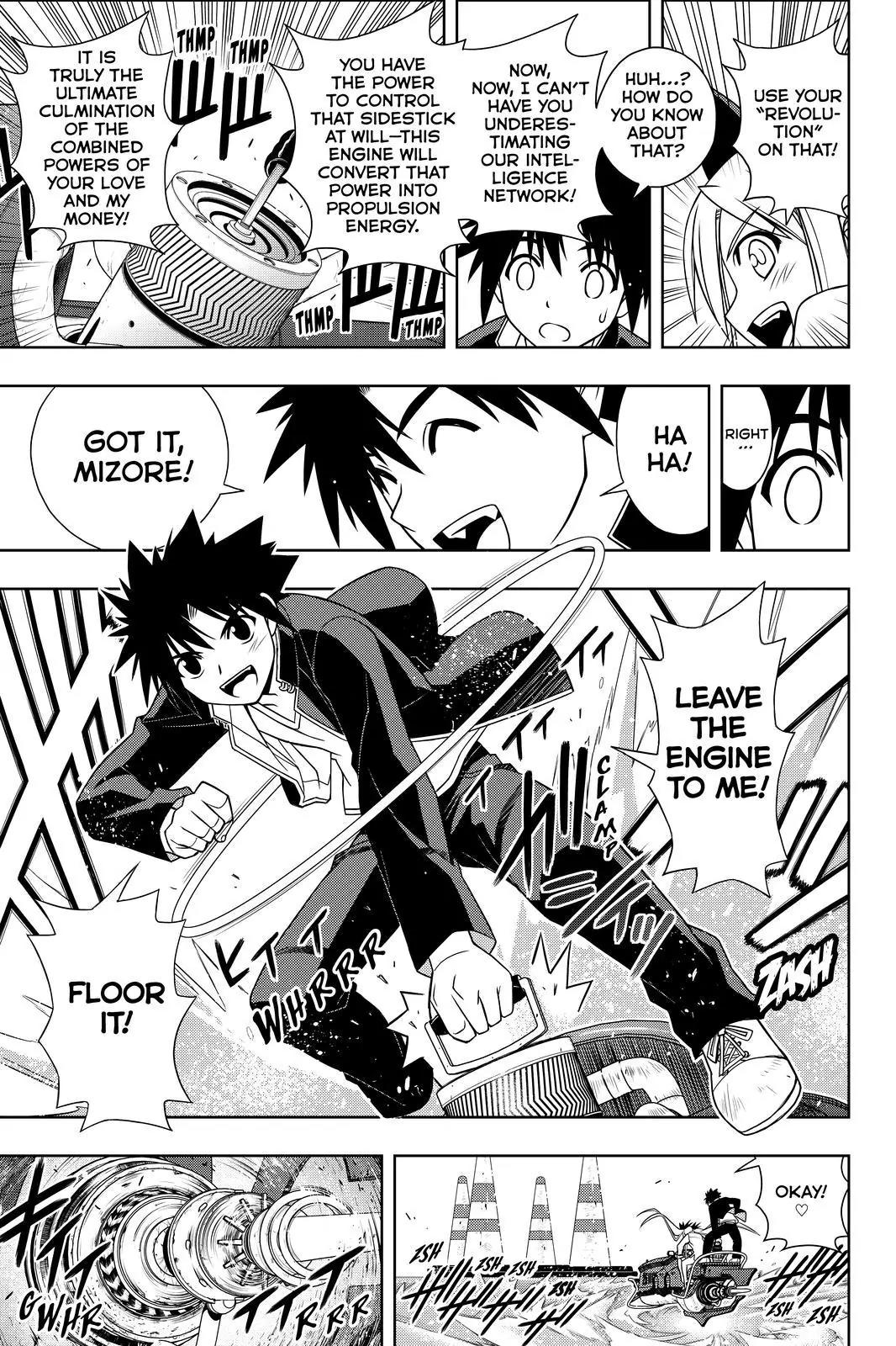 UQ Holder! Chapter 122 page 9 - Chapter 122: Because You are Mizore's Beloved!