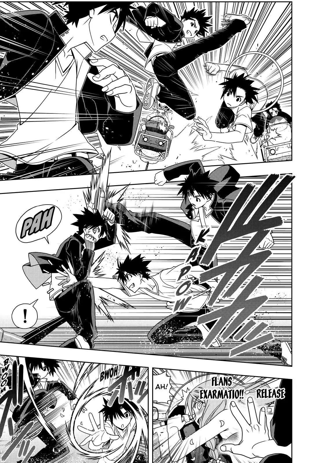 UQ Holder! Chapter 123 page 13 - Chapter 123: The Three Totas' Wishes!