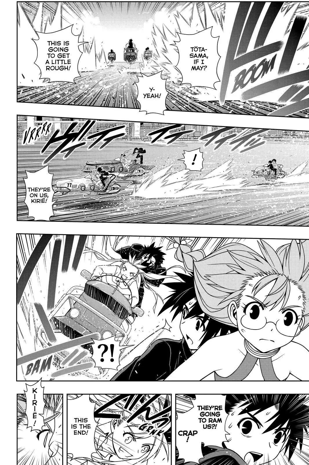 UQ Holder! Chapter 123 page 8 - Chapter 123: The Three Totas' Wishes!