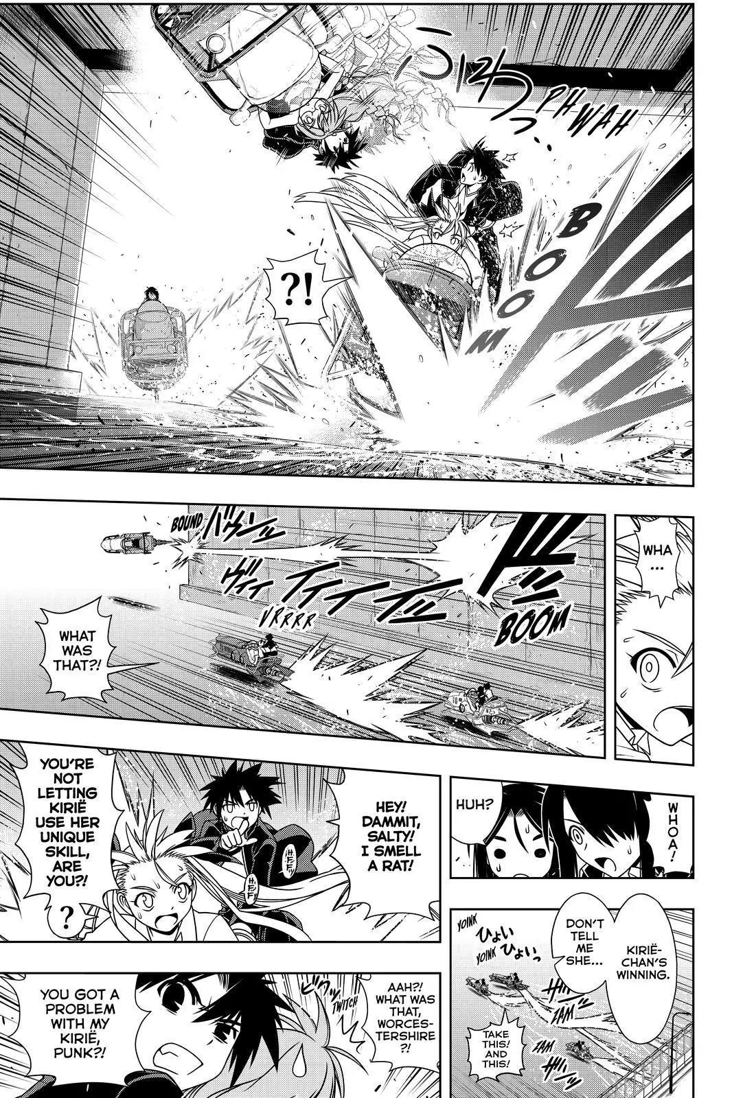 UQ Holder! Chapter 123 page 9 - Chapter 123: The Three Totas' Wishes!