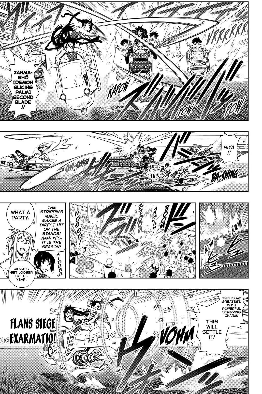 UQ Holder! Chapter 124 page 11 - Chapter 124: That's How It's Done!!