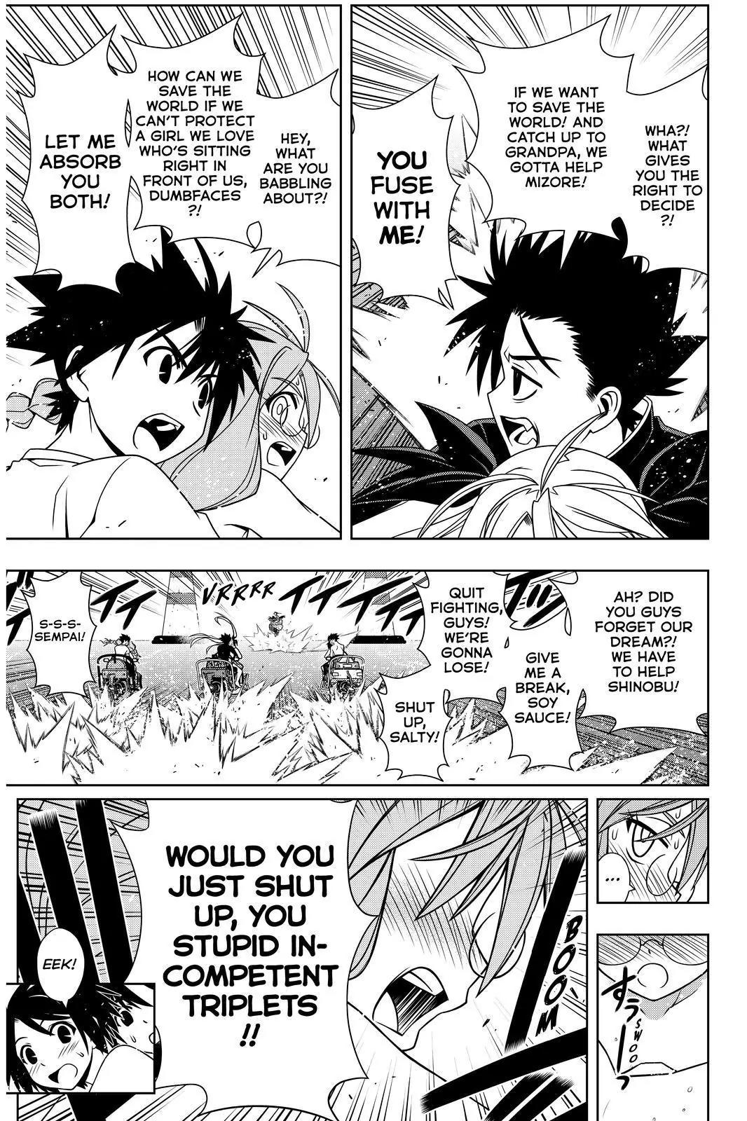 UQ Holder! Chapter 124 page 7 - Chapter 124: That's How It's Done!!