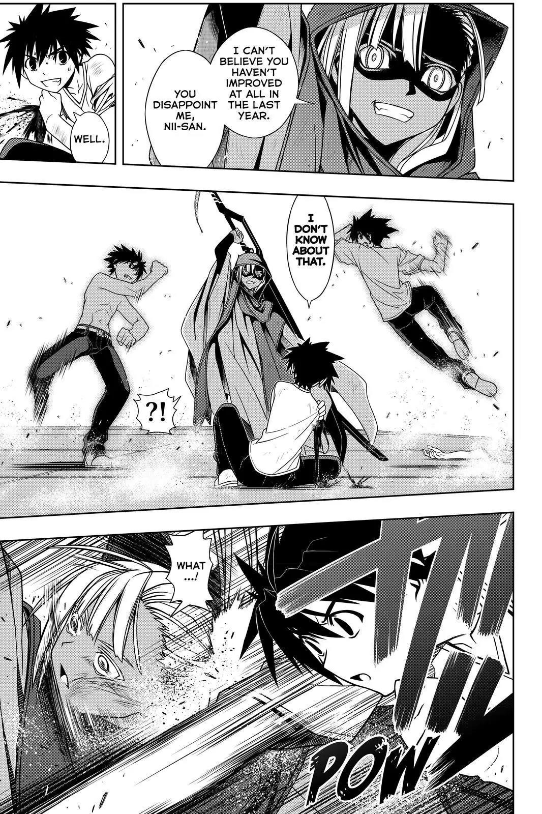 UQ Holder! Chapter 125 page 11 - Chapter 125: Time Manipulator Cutlass