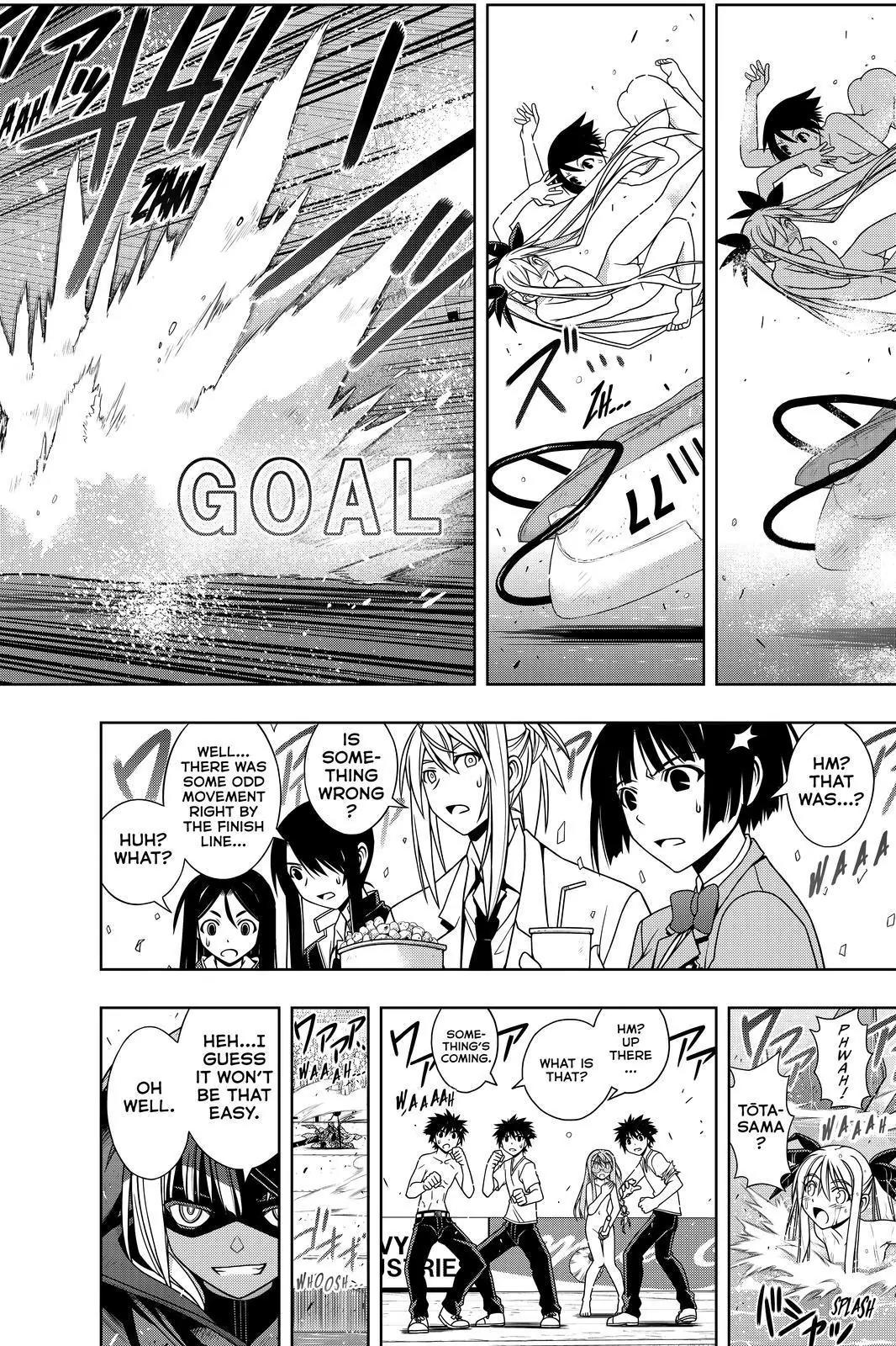 UQ Holder! Chapter 125 page 14 - Chapter 125: Time Manipulator Cutlass