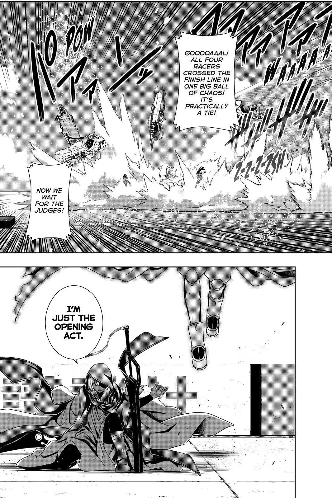 UQ Holder! Chapter 125 page 15 - Chapter 125: Time Manipulator Cutlass