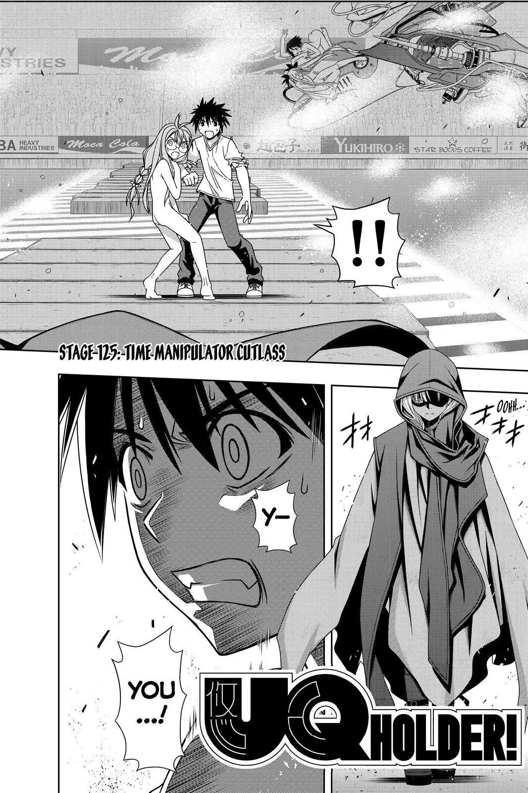 UQ Holder! Chapter 125 page 2 - Chapter 125: Time Manipulator Cutlass
