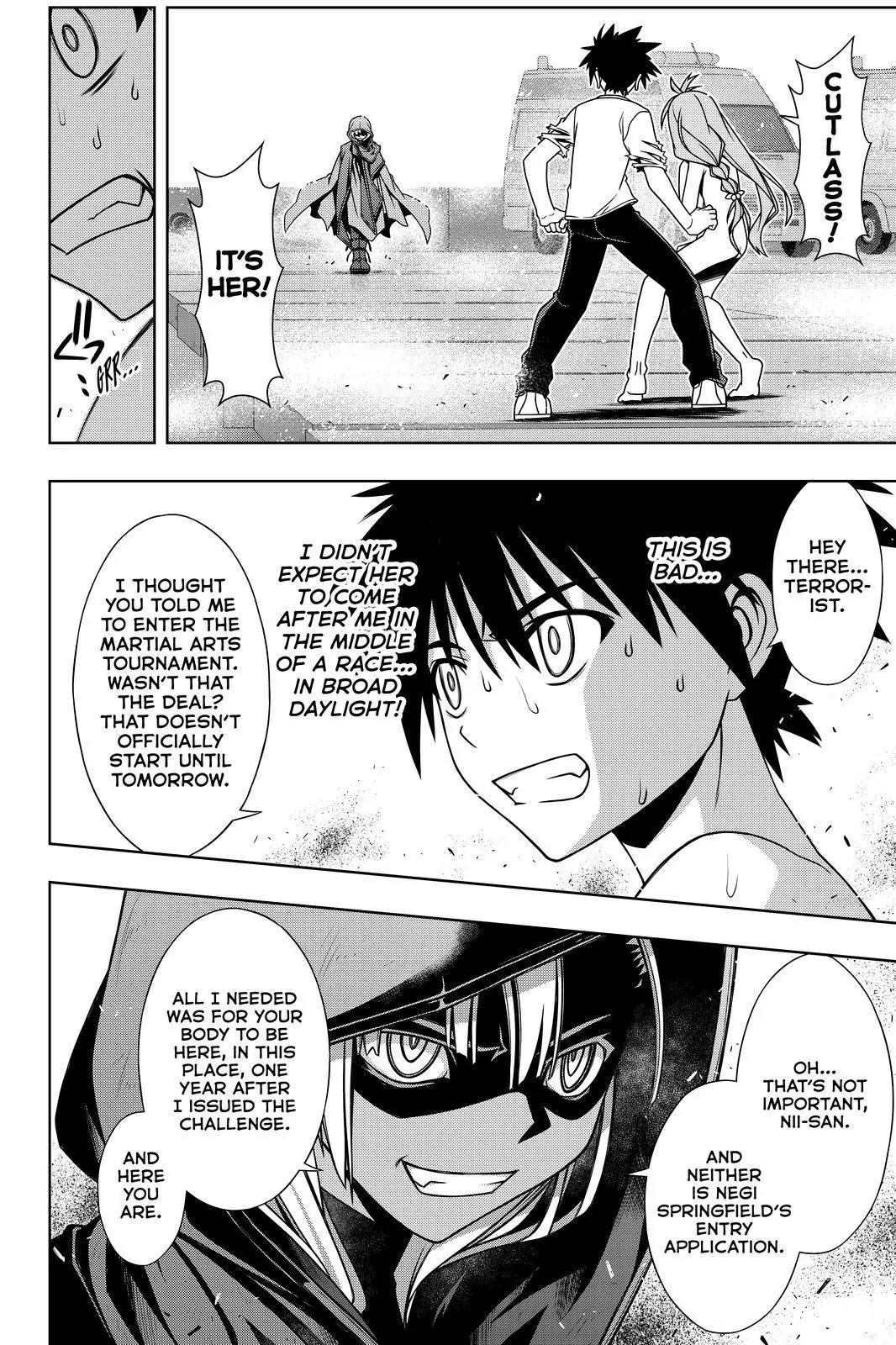 UQ Holder! Chapter 125 page 4 - Chapter 125: Time Manipulator Cutlass