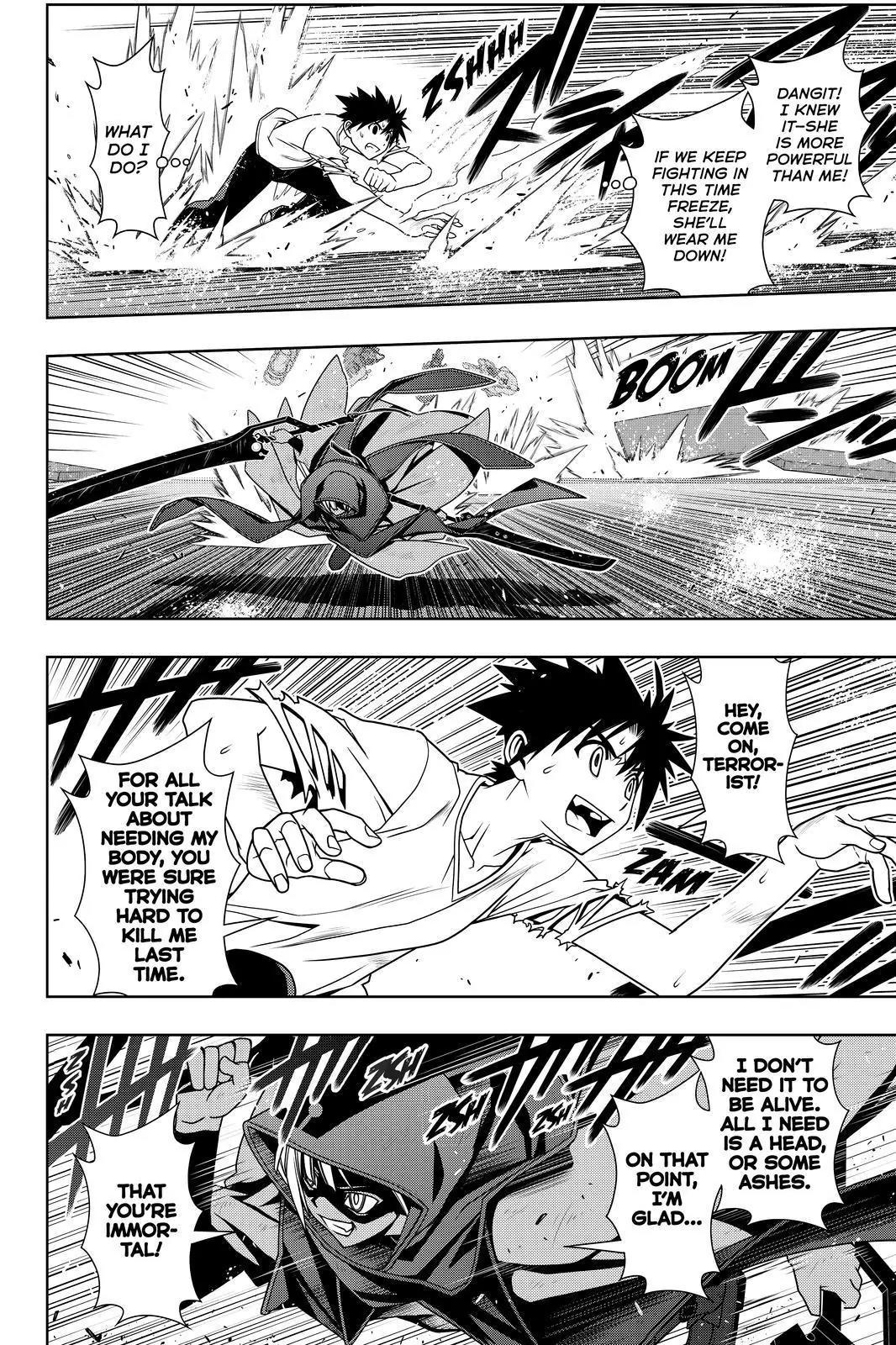UQ Holder! Chapter 125 page 8 - Chapter 125: Time Manipulator Cutlass