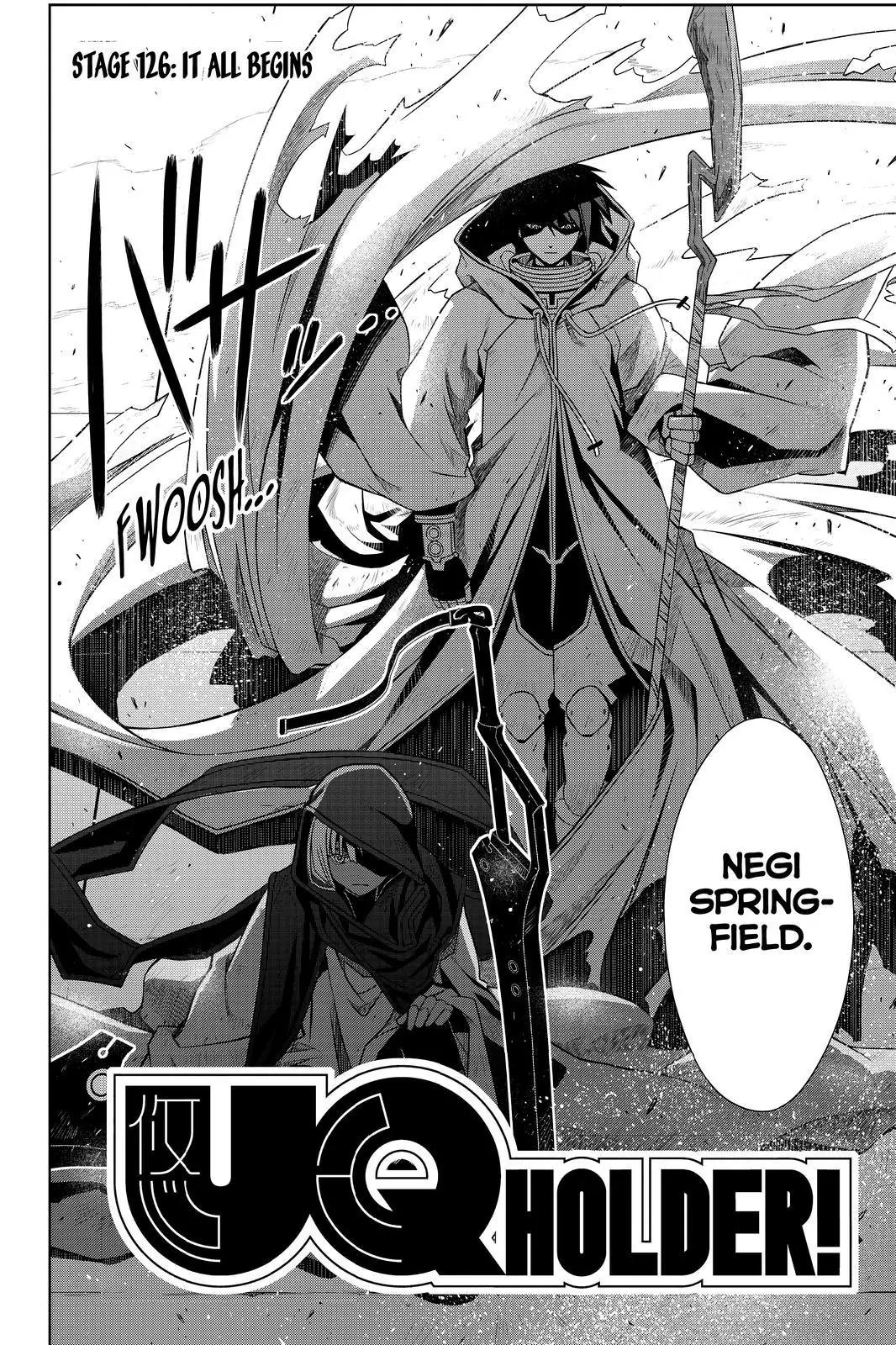 UQ Holder! Chapter 126 page 2 - Chapter 126 : It All Begins