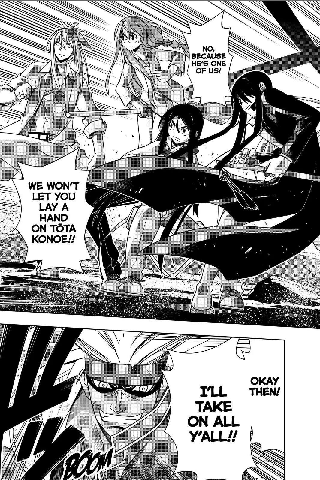 UQ Holder! Chapter 128 page 11 - Chapter 128: We Are UQ Holder!