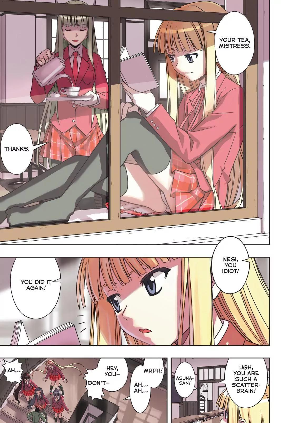 UQ Holder! Chapter 129 page 1 - Chapter 129: Touta and Negi