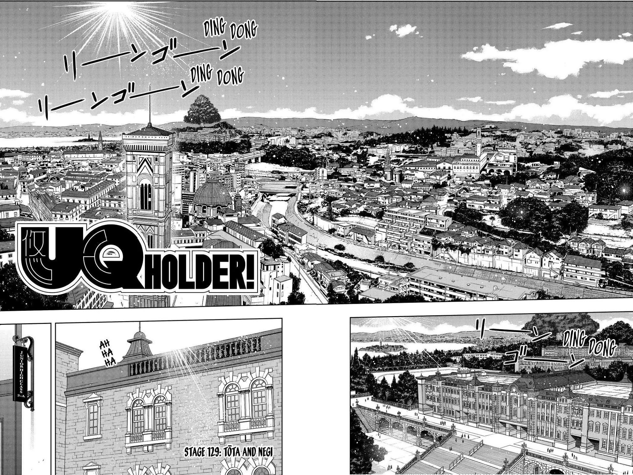 UQ Holder! Chapter 129 page 10 - Chapter 129: Touta and Negi