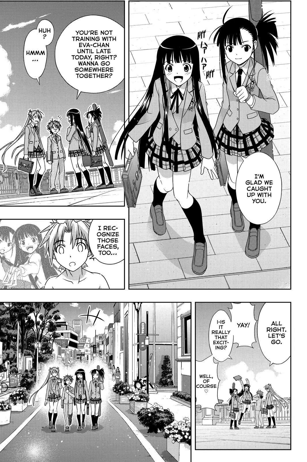 UQ Holder! Chapter 129 page 22 - Chapter 129: Touta and Negi