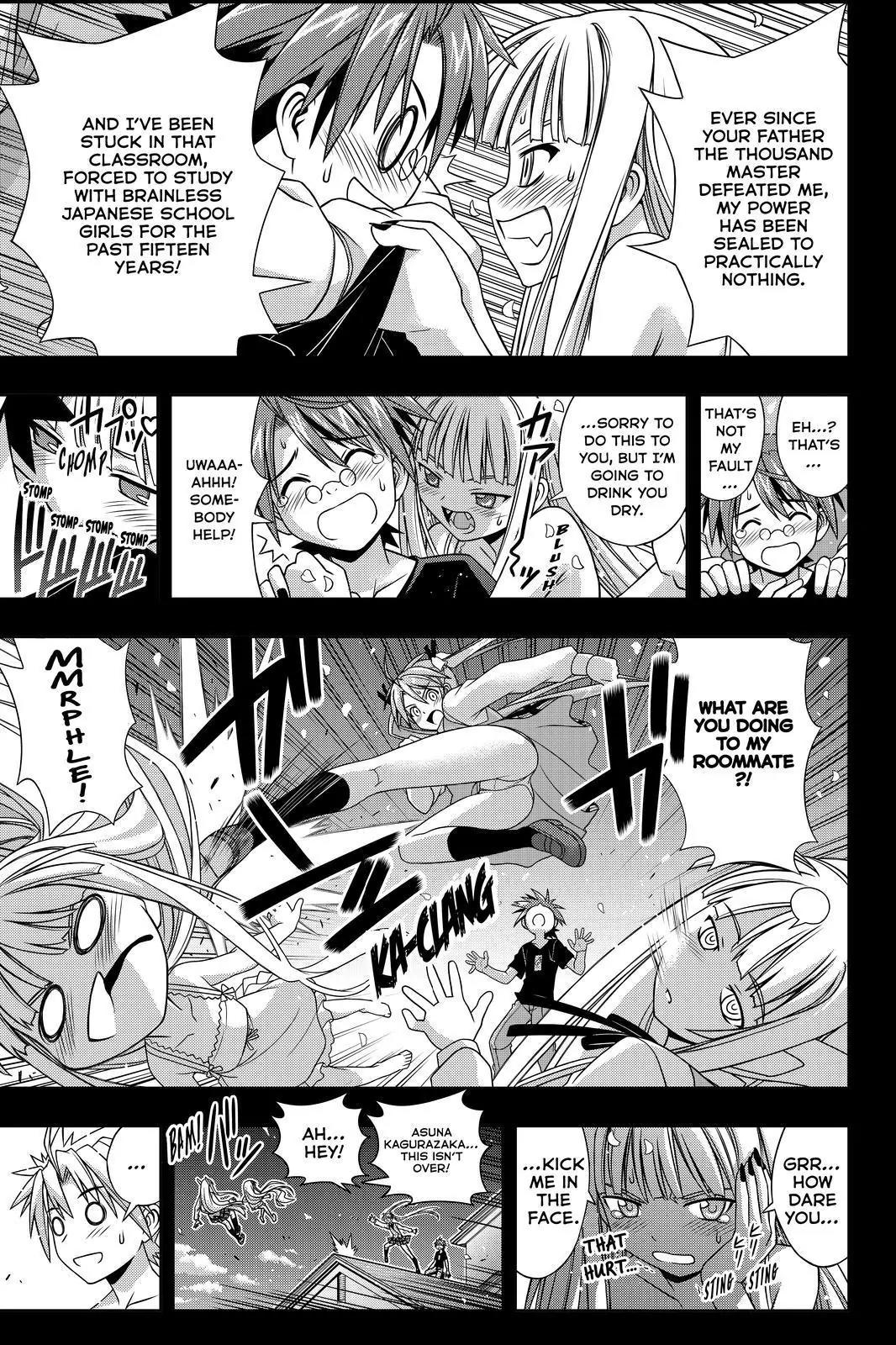 UQ Holder! Chapter 129 page 37 - Chapter 129: Touta and Negi