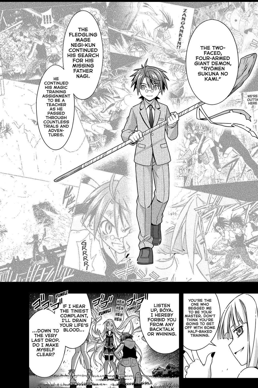 UQ Holder! Chapter 129 page 42 - Chapter 129: Touta and Negi