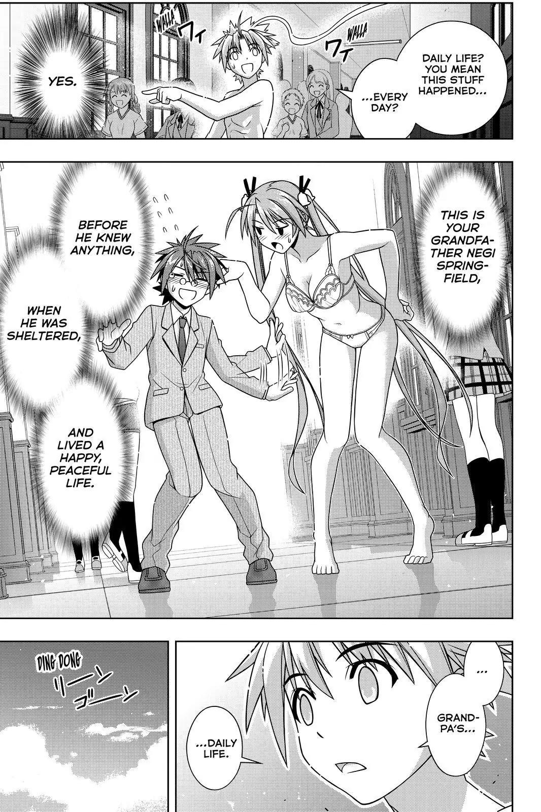 UQ Holder! Chapter 129 page 9 - Chapter 129: Touta and Negi