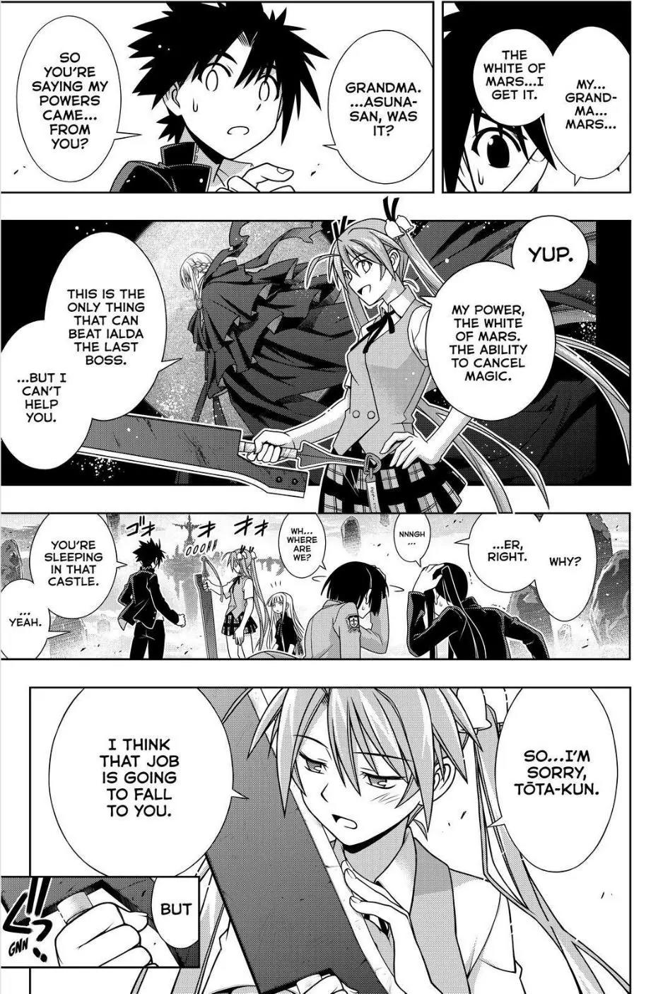 UQ Holder! Chapter 131 page 10 - Chapter 131 : The wish and plan of the imperial princess